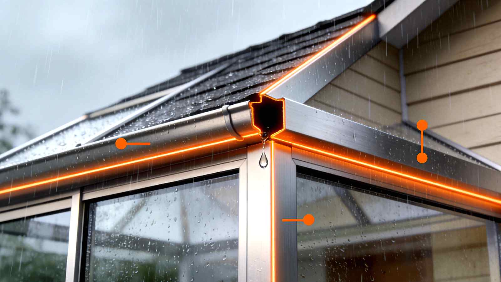 sunroom leaking problems, sunroom waterproofing, leaking sunroom repair